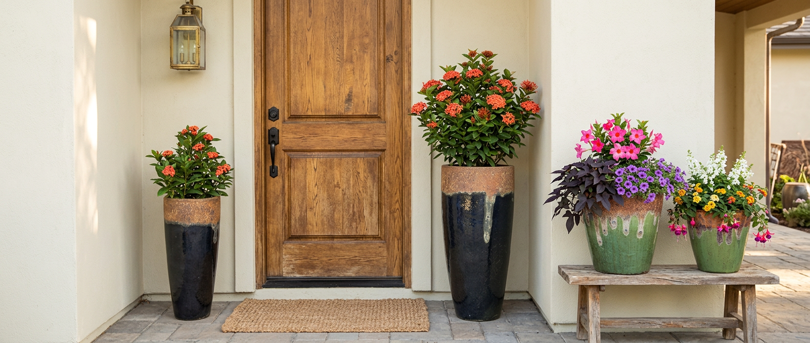 Selecting Tapered Wholesale Ceramic Planters for Entrances – TT