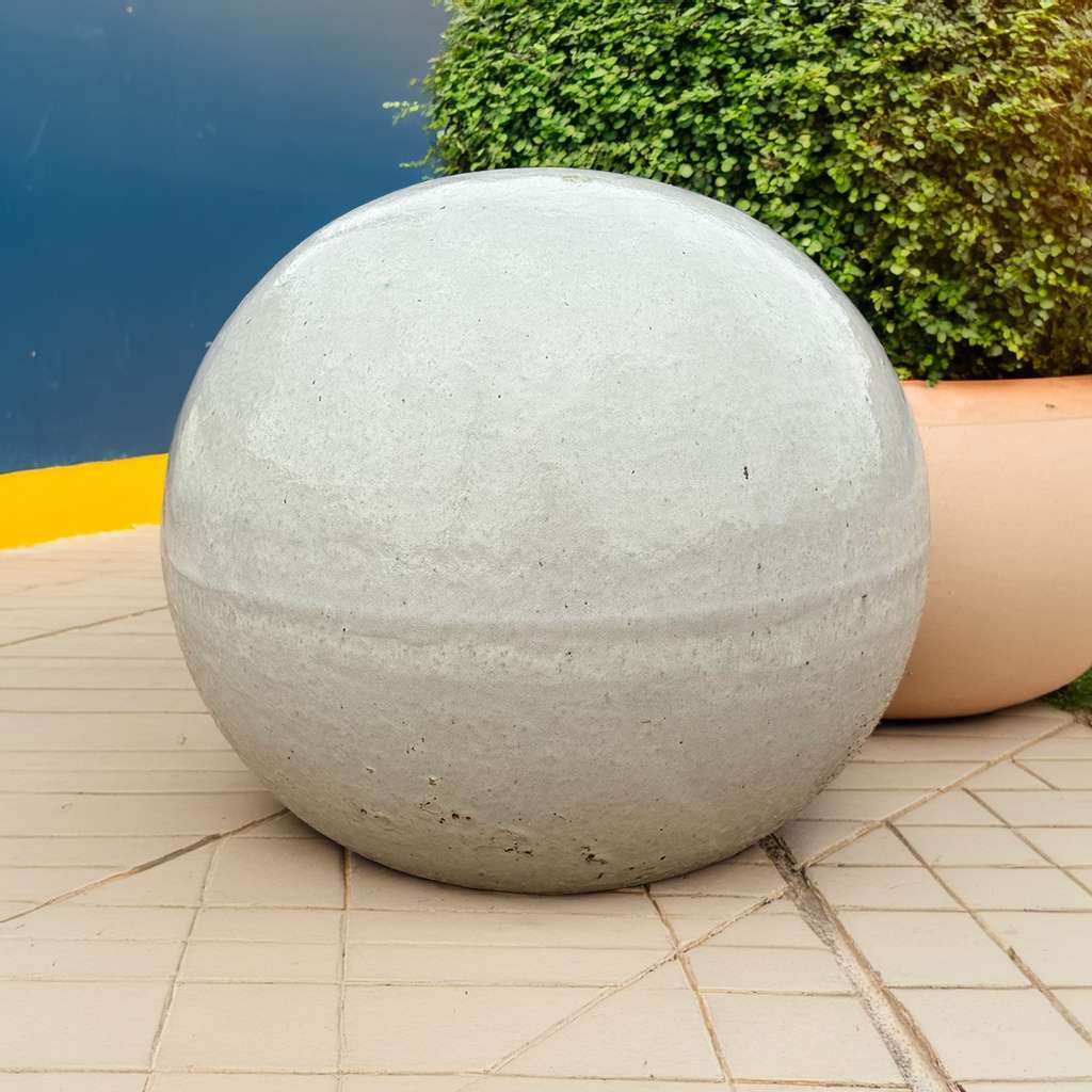 5012 Textured Ceramic Garden Sphere - 1 pc.
