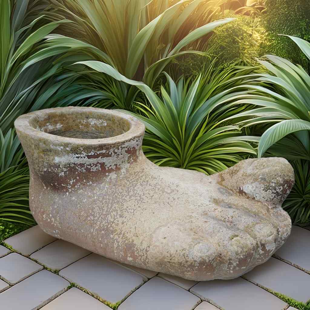 5095 Whimsical Foot-Shaped Planter - 1 pc.