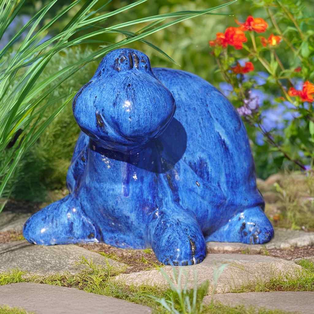 5170A Ceramic Garden Turtle Statue - 1 pc.
