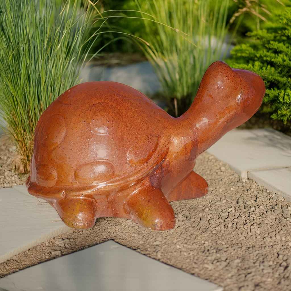 5170A Ceramic Garden Turtle Statue - 1 pc.