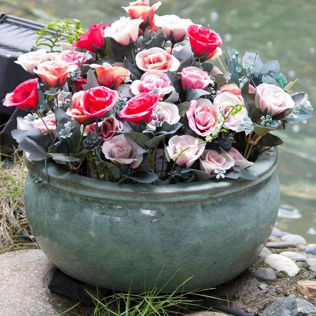 8358 Wide-Rim Low Bowl Pot Set - Set of 3