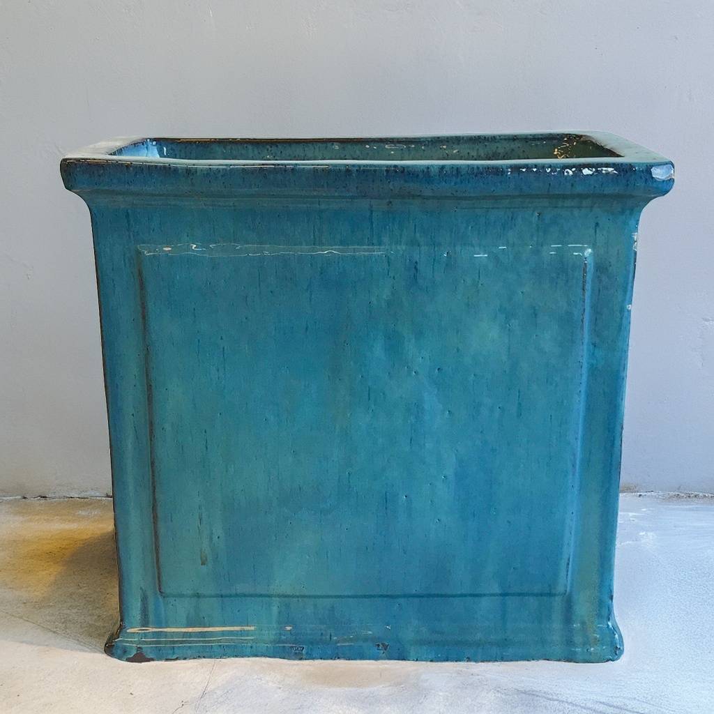 8966 Classic Rectangular Ceramic Planter - 1 pc.