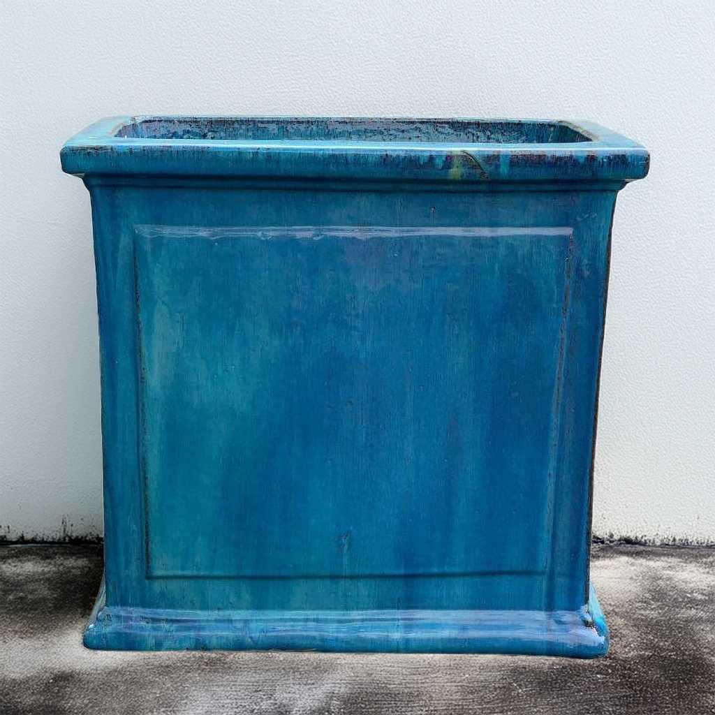 8966 Classic Rectangular Ceramic Planter - 1 pc.