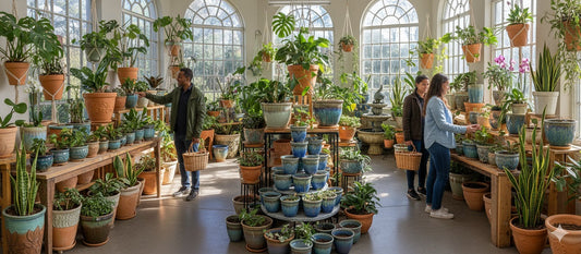 How to Arrange Ceramic Plant Pot Displays That Attract Customers