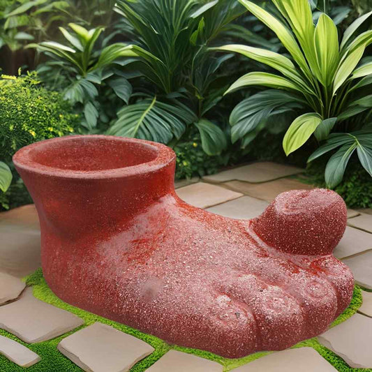 5095 Whimsical Foot-Shaped Planter - 1 pc.