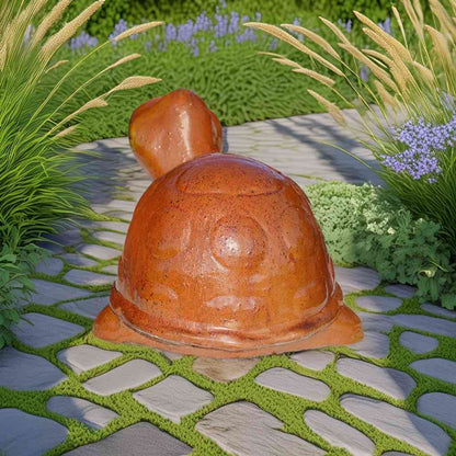 5170A Ceramic Garden Turtle Statue - 1 pc.