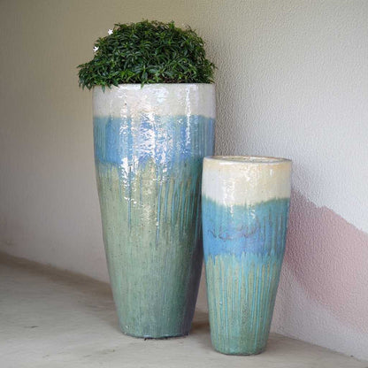 8123 Tall Slim Tapered Planters - Set of 2