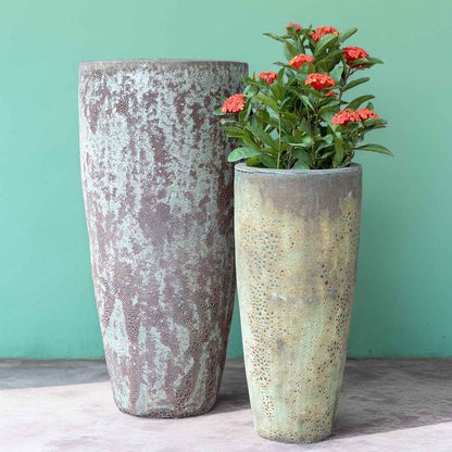 8123 Tall Slim Tapered Planters - Set of 2