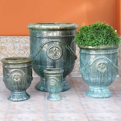 8301 Elegant Garland Pot - Set of 4