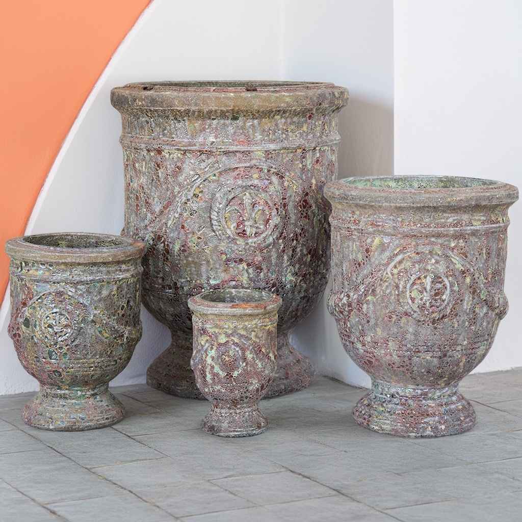 8301 Elegant Garland Pot - Set of 4