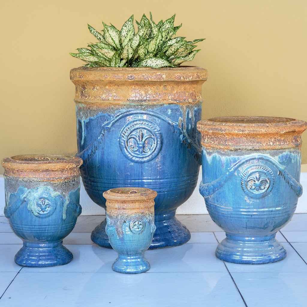 8301 Elegant Garland Pot - Set of 4