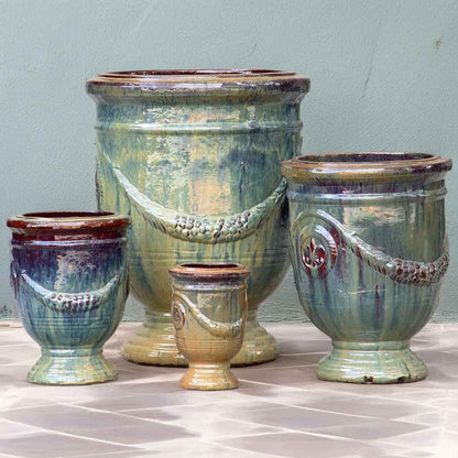 8301 Elegant Garland Pot - Set of 4