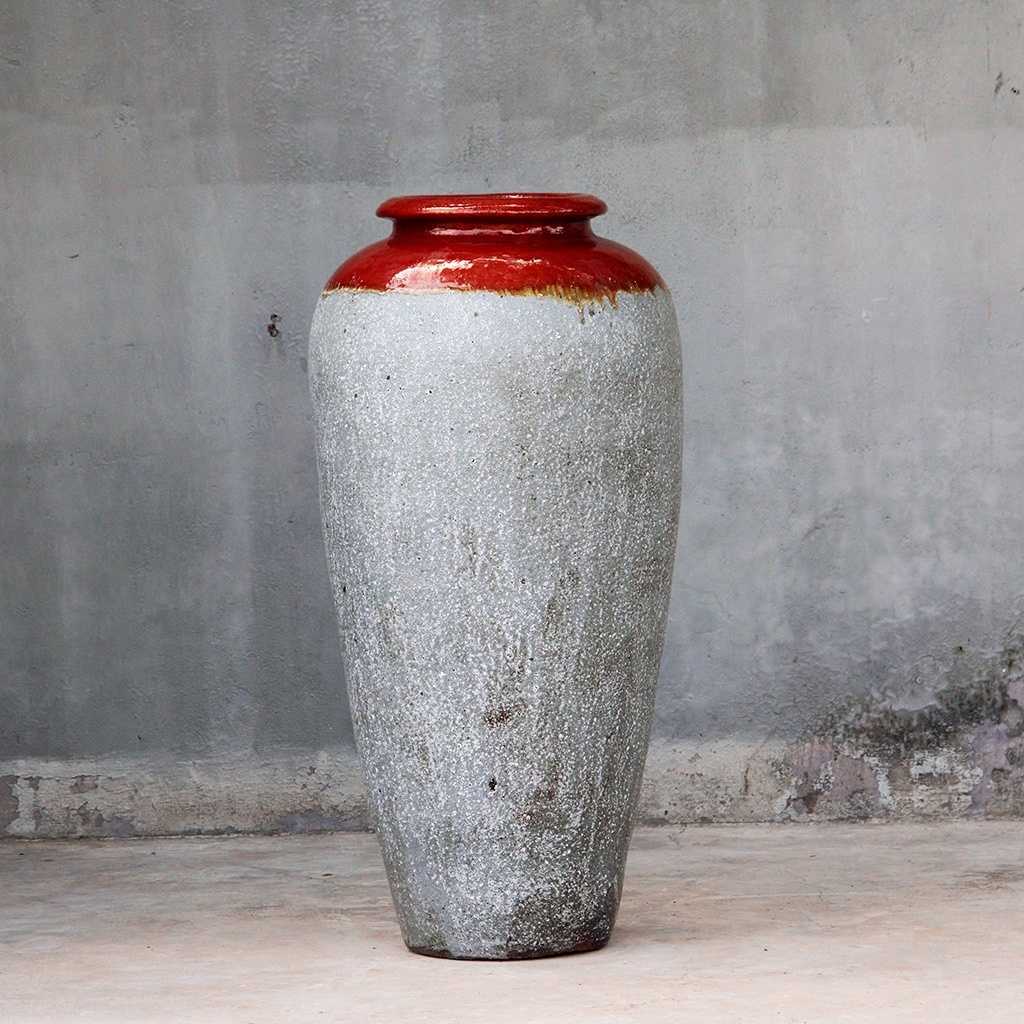 8322 Textured Tall Jar Planter - 1 Piece
