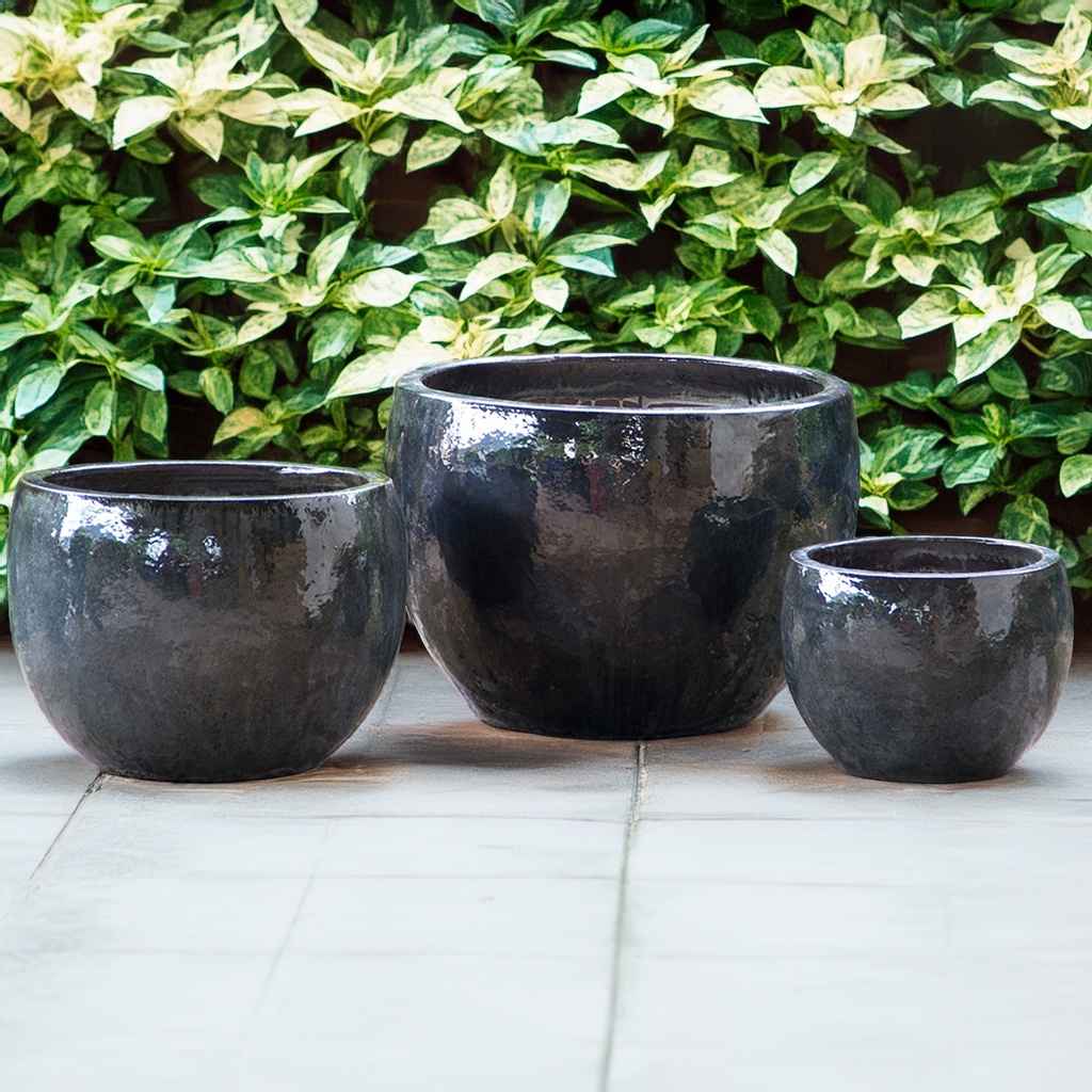 cheap giant plant pots Wholesale Bubble Planter (Set of 3)