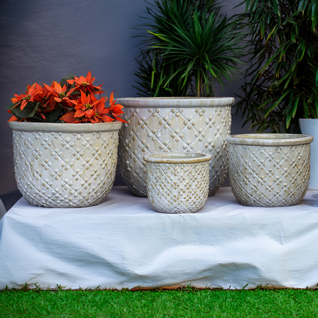 8538 Diamond Lattice Planter Set