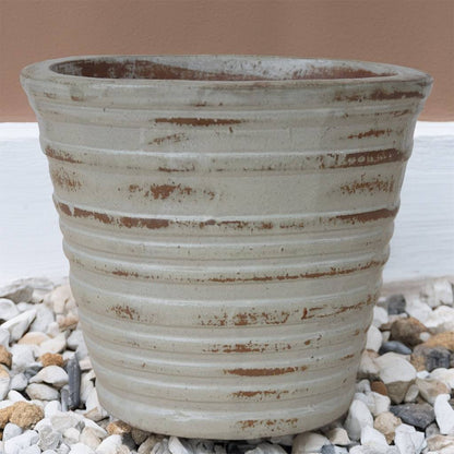 8541 Banded Round Planter Set