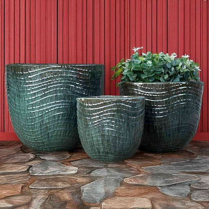 8552 Ripple Wave Planter Set