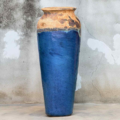 8644 Rimmed Tall Ceramic Vase - 1 Piece