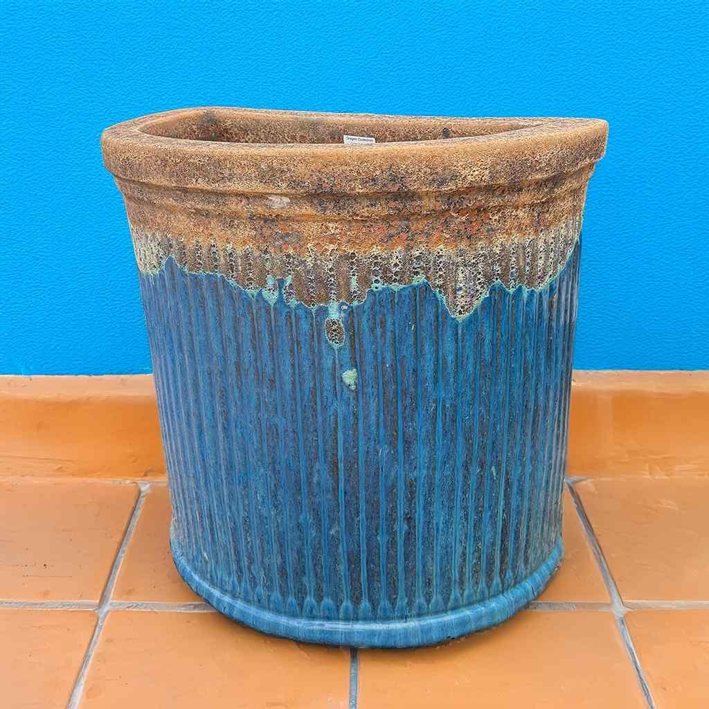 corner plant pot outdoor Wholesale Corner Wall Planter (Half Circle)