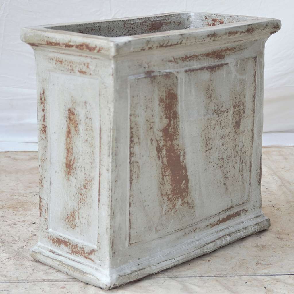 8966 Classic Rectangular Ceramic Planter - 1 pc.