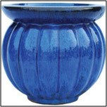 blue glazed plant pot feet Wholesale Ceramic Pot Feet